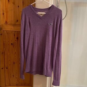 Hollister Lavender Knit Sweater
